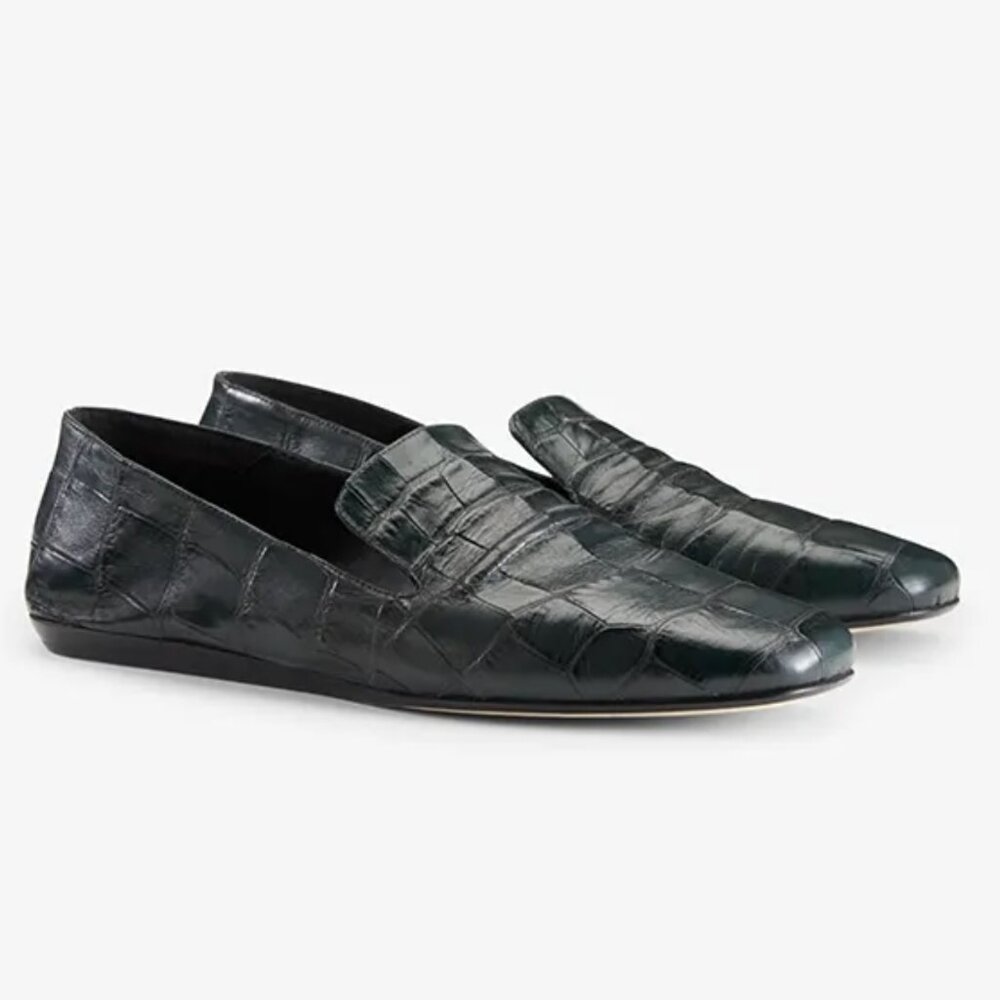 MM La Fleur The Grace Loafer—Embossed Croc Size 41